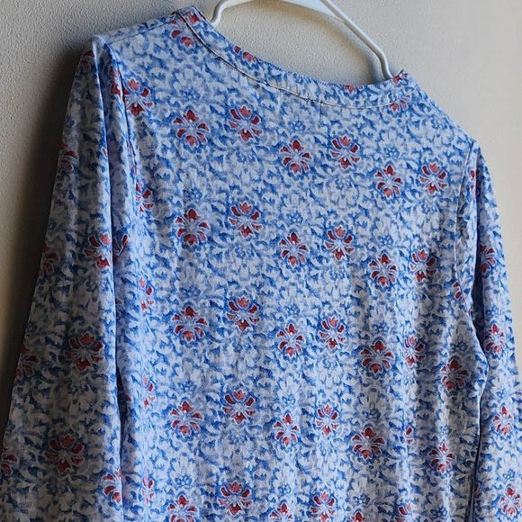 i.b.diffusion V-Neck Bohemian Aztec Print Jersey Size Small - Picture 11 of 14